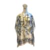 silk tunic top for ladies with off-white color