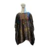 silk tunic top golden brown color
