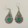 stone earrings for women gemstone cluster pattern