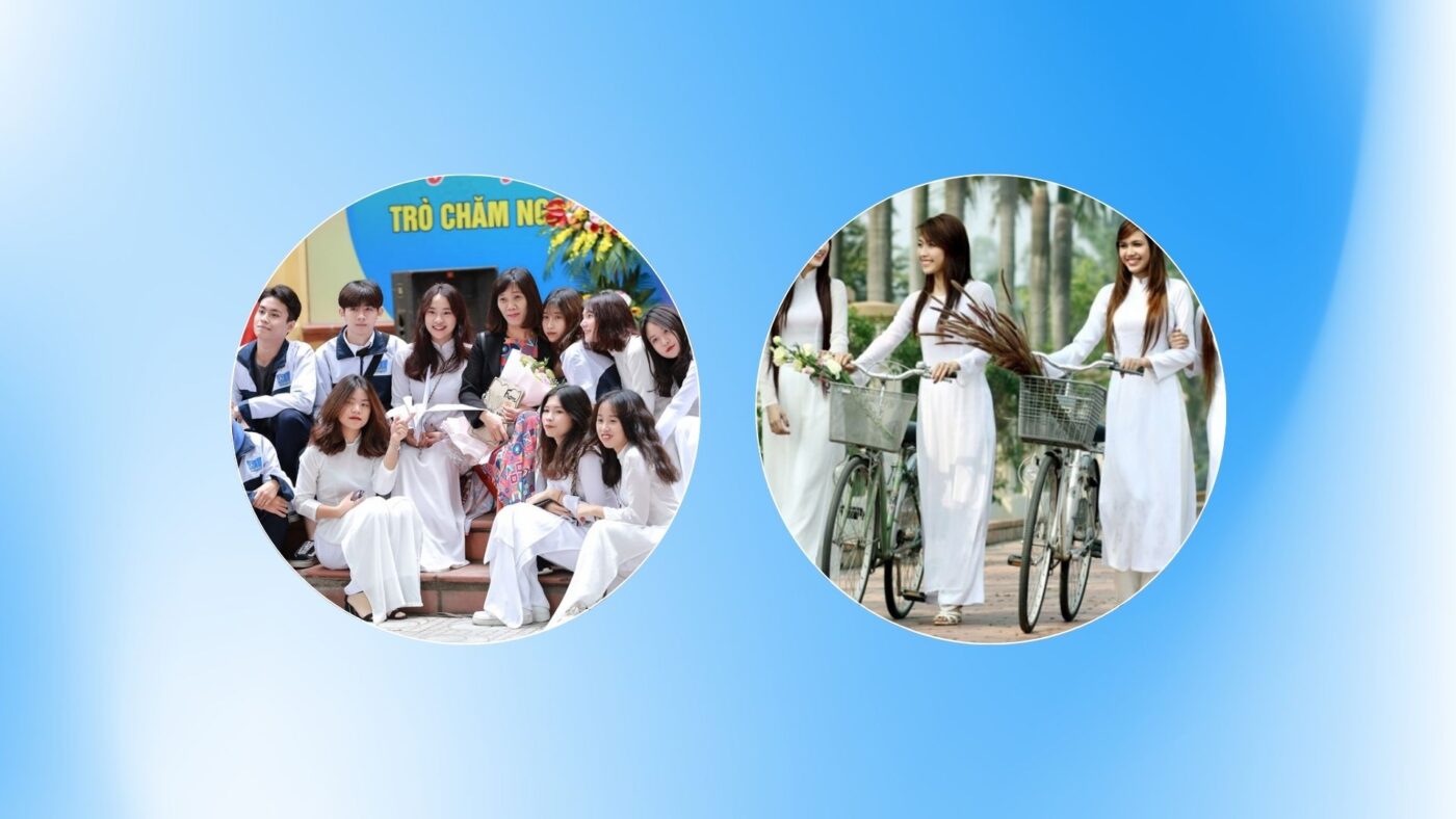 the ao dai is best school uniform in vietnam